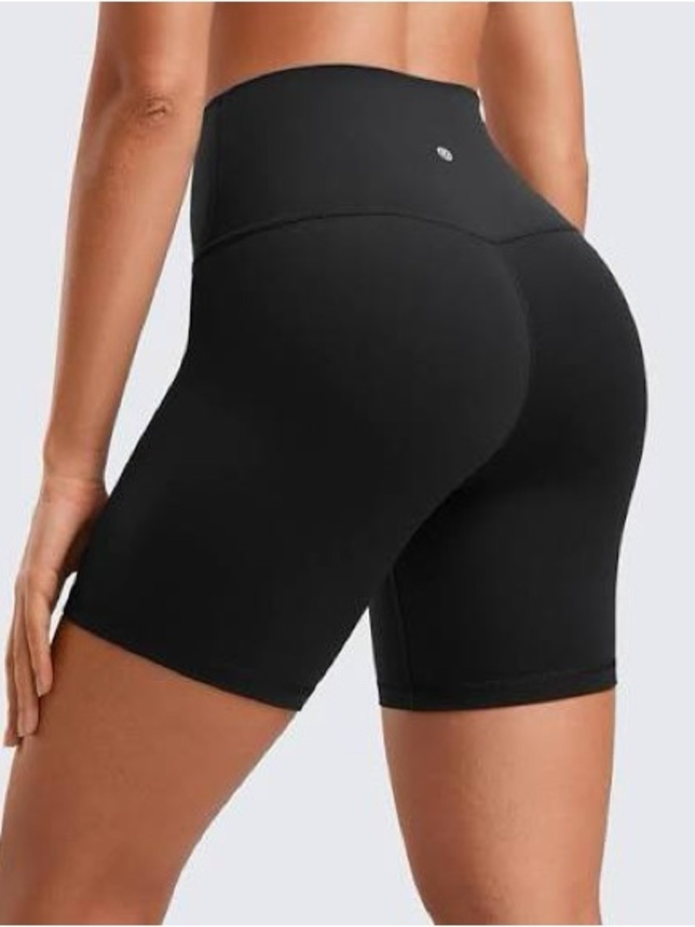 lululemon athletica Black High-Rise Bike Shorts